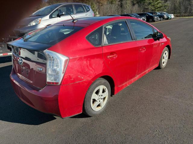 JTDKN3DU8A0089701 - 2010 TOYOTA PRIUS 红色 照片 4