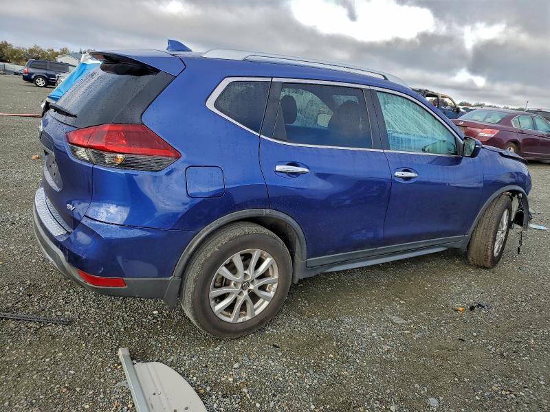 KNMAT2MT0JP609822 - 2018 NISSAN ROGUE S 蓝色 照片 3