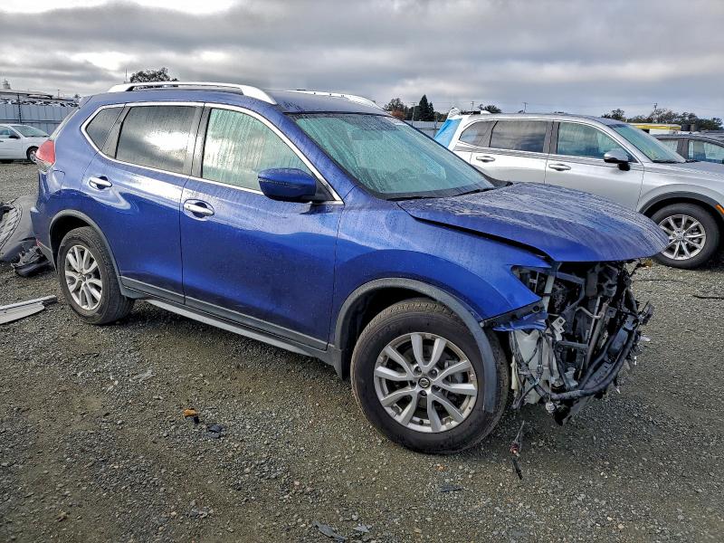 KNMAT2MT0JP609822 - 2018 NISSAN ROGUE S 蓝色 照片 4