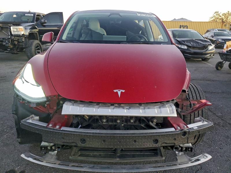 7SAYGDEE2RA233791 - 2024 TESLA MODEL Y Czerwony zdjęcie 5