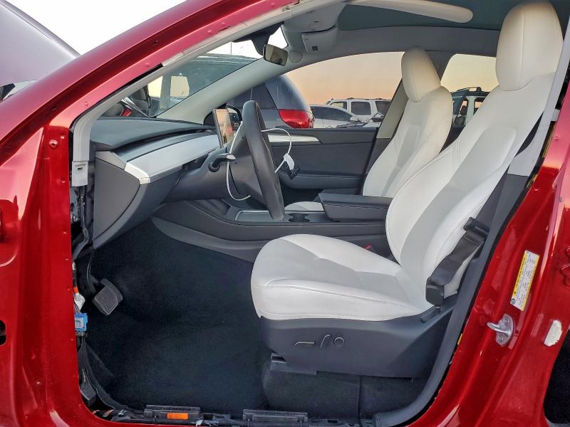 7SAYGDEE2RA233791 - 2024 TESLA MODEL Y Czerwony zdjęcie 7