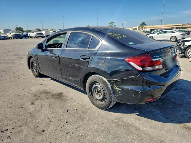 2HGFB2F59DH569564 - 2013 HONDA CIVIC LX BLACK photo 2
