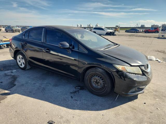 2HGFB2F59DH569564 - 2013 HONDA CIVIC LX BLACK photo 4