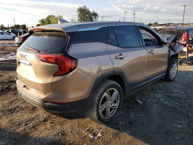 3GKALMEV1JL287851 - 2018 GMC TERRAIN SLE 金色 照片 3