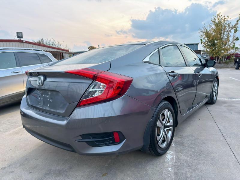 19XFC2F51GE042713 - 2016 HONDA CIVIC LX GRAY photo 4