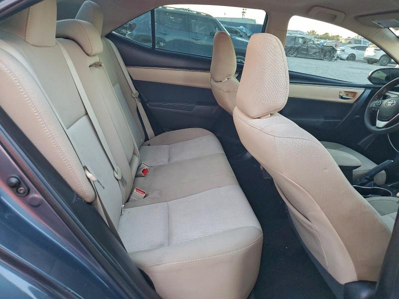 2T1BURHE8GC616725 - 2016 TOYOTA COROLLA L GRAY photo 10