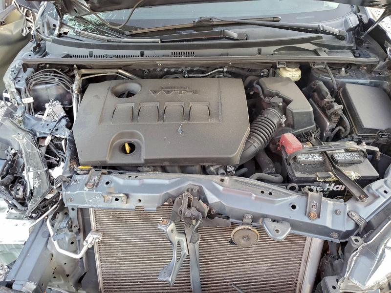 2T1BURHE8GC616725 - 2016 TOYOTA COROLLA L GRAY photo 11