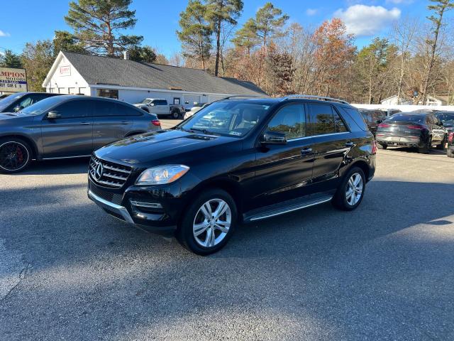4JGDA5HB2FA451477 - 2015 MERCEDES-BENZ ML 350 4MATIC BLACK photo 2
