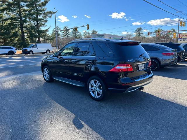 4JGDA5HB2FA451477 - 2015 MERCEDES-BENZ ML 350 4MATIC BLACK photo 3