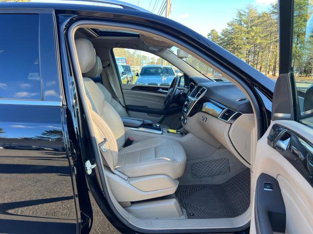 4JGDA5HB2FA451477 - 2015 MERCEDES-BENZ ML 350 4MATIC BLACK photo 5
