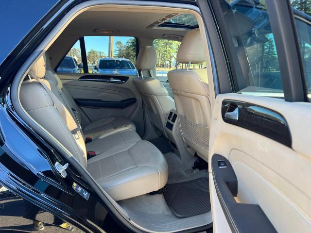 4JGDA5HB2FA451477 - 2015 MERCEDES-BENZ ML 350 4MATIC BLACK photo 6