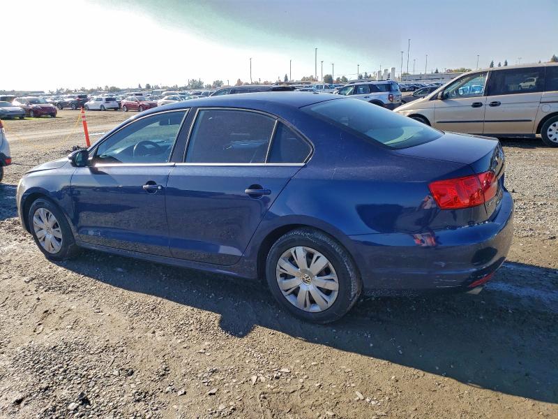 3VWDP7AJ5DM371149 - 2013 VOLKSWAGEN JETTA SE BLUE photo 2