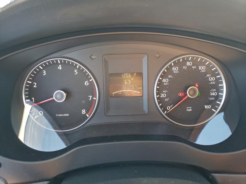 3VWDP7AJ5DM371149 - 2013 VOLKSWAGEN JETTA SE BLUE photo 9