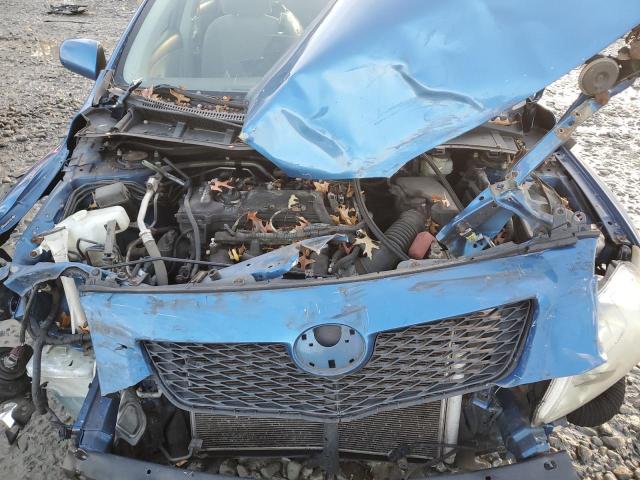 JTDBL40E599026461 - 2009 TOYOTA COROLLA BASE Синій фото 11