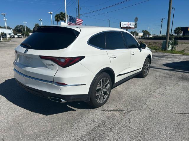 5J8YE1H41NL038622 - 2022 ACURA MDX TECHNOLOGY WHITE photo 4