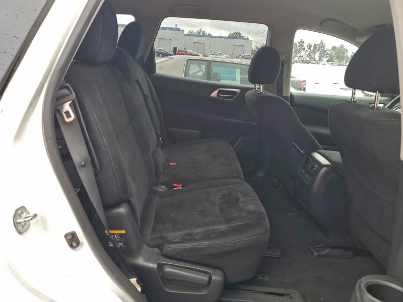 5N1AR2MNXFC650386 - 2015 NISSAN PATHFINDER S WHITE photo 11