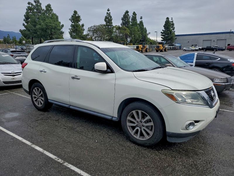 5N1AR2MNXFC650386 - 2015 NISSAN PATHFINDER S WHITE photo 4