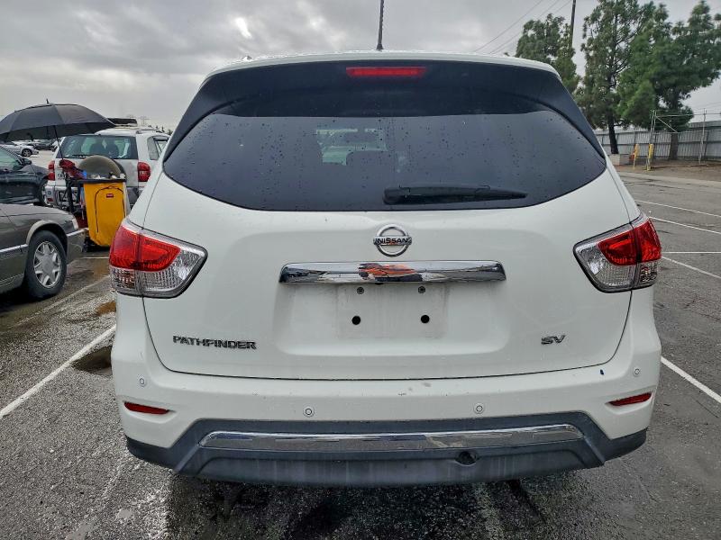 5N1AR2MNXFC650386 - 2015 NISSAN PATHFINDER S WHITE photo 6