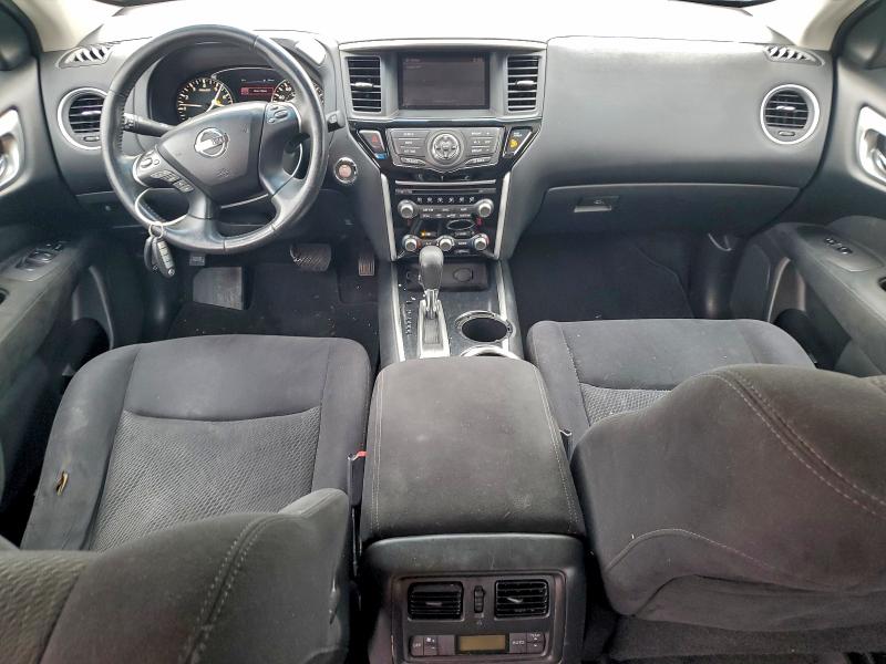 5N1AR2MNXFC650386 - 2015 NISSAN PATHFINDER S WHITE photo 8