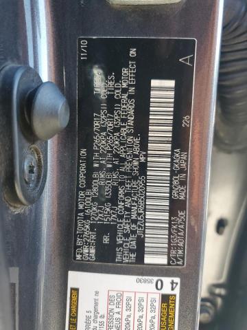 JTEZU5JR6B5020955 - 2011 TOYOTA 4RUNNER SR5 灰色 照片 13