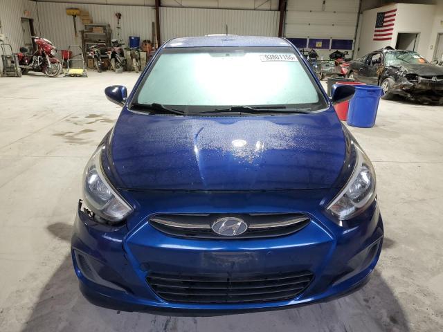 KMHCT5AE3FU217714 - 2015 HYUNDAI ACCENT GS ლურჯი ფოტო 5