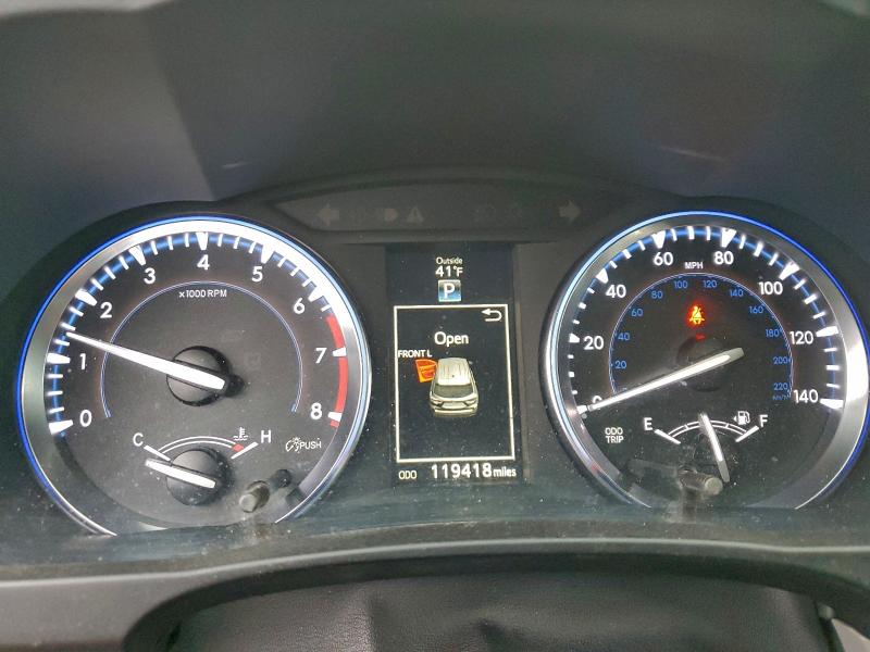 5TDJKRFH6GS259096 - 2016 TOYOTA HIGHLANDER XLE أسود صورة 9