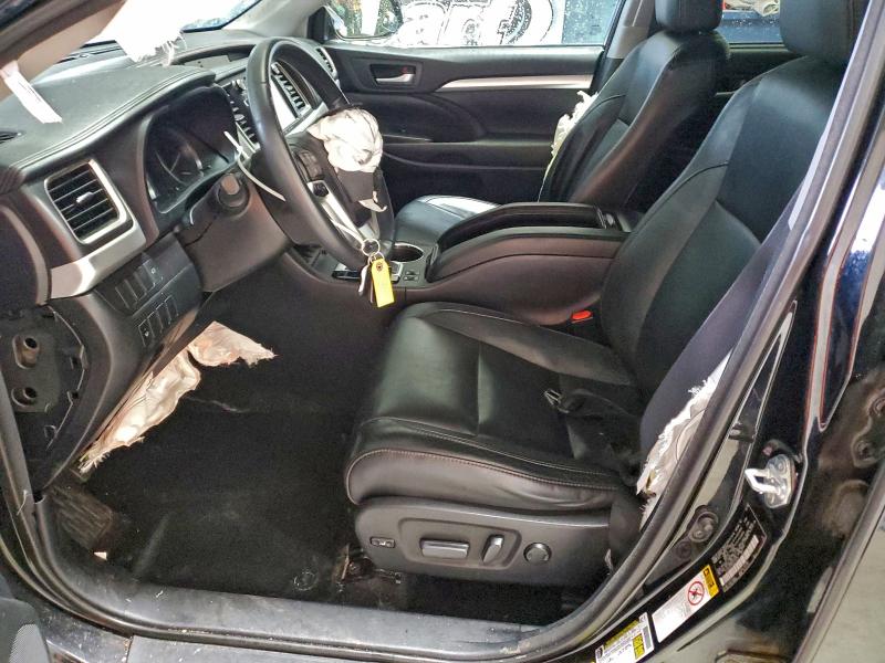 5TDJKRFH3GS279130 - 2016 TOYOTA HIGHLANDER XLE 黑色 照片 7