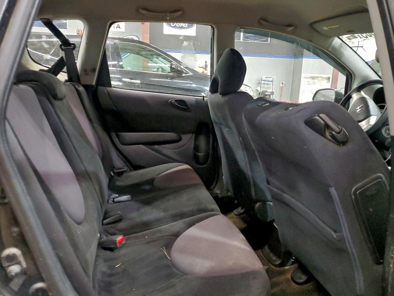 JHMGD37448S065655 - 2008 HONDA FIT შავი ფოტო 10