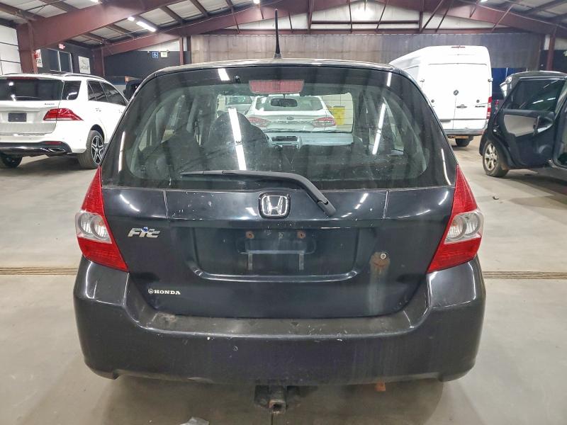 JHMGD37448S065655 - 2008 HONDA FIT შავი ფოტო 6