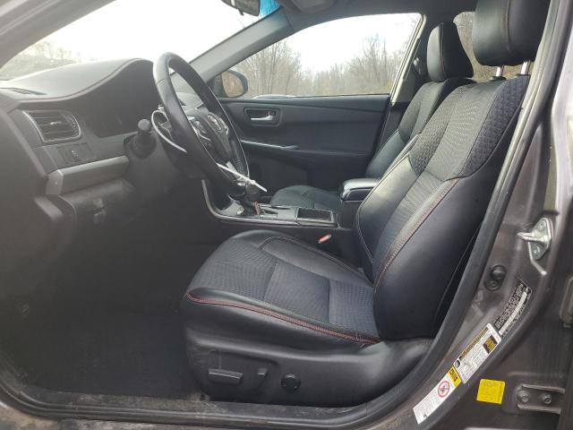 4T1BF1FK0FU092696 - 2015 TOYOTA CAMRY LE Մոխրագույն լուսանկար 7