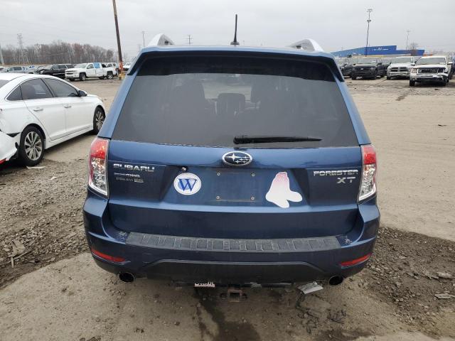 JF2SHGGC1CH426443 - 2012 SUBARU FORESTER TOURING BLUE photo 6