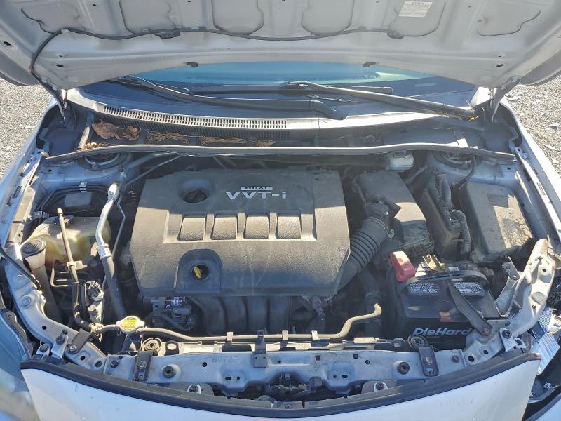 2T1BU4EE1AC383463 - 2010 TOYOTA COROLLA BASE Gümüş foto 11