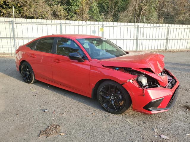 2HGFE2F55RH508064 - 2024 HONDA CIVIC SPORT RED photo 4