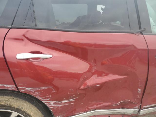 5N1AR2MN8EC612279 - 2014 NISSAN PATHFINDER S წითელი ფოტო 10