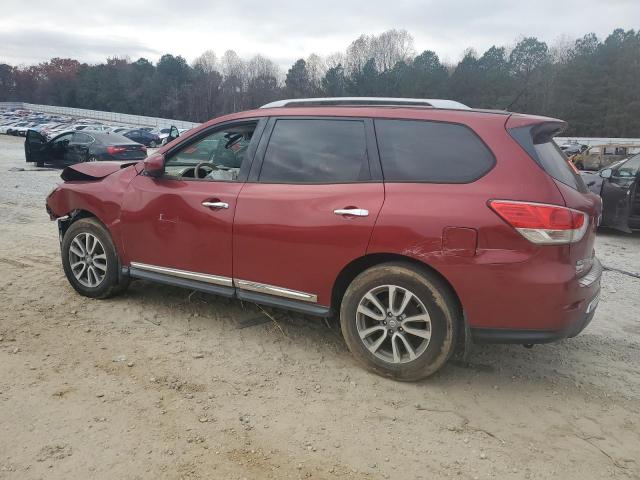 5N1AR2MN8EC612279 - 2014 NISSAN PATHFINDER S წითელი ფოტო 2