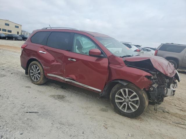 5N1AR2MN8EC612279 - 2014 NISSAN PATHFINDER S წითელი ფოტო 4