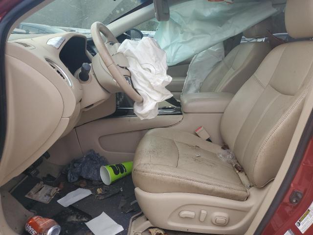 5N1AR2MN8EC612279 - 2014 NISSAN PATHFINDER S წითელი ფოტო 7