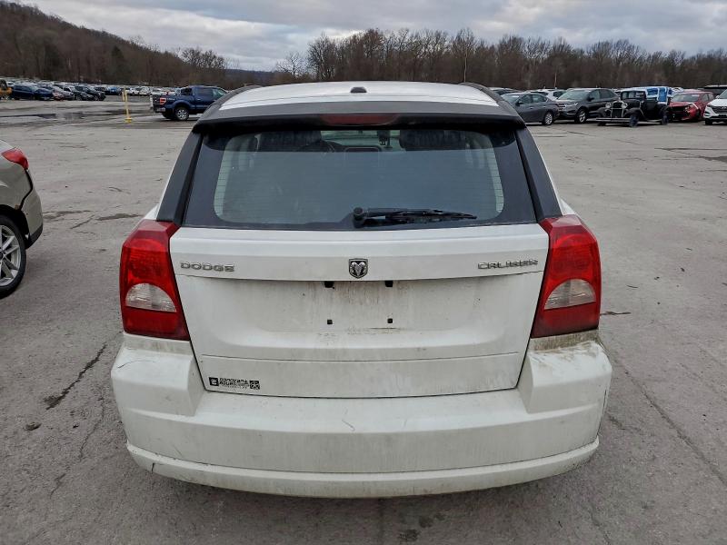 1C3CDWDA2CD534304 - 2012 DODGE CALIBER SXT WHITE photo 6