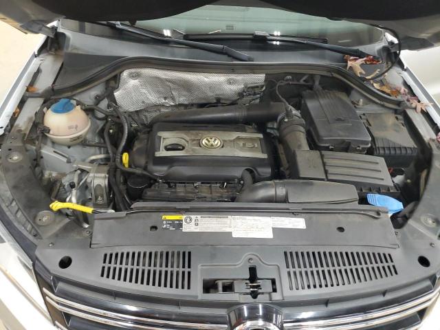 WVGCV3AX6EW549973 - 2014 VOLKSWAGEN TIGUAN S SILVER photo 12