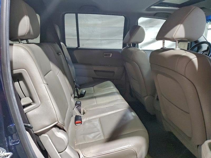 5FNYF4H51DB060370 - 2013 HONDA PILOT EXL ლურჯი ფოტო 11