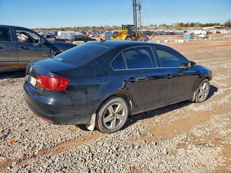 3VWLL7AJ3CM035781 - 2012 VOLKSWAGEN JETTA TDI Noir photo 3