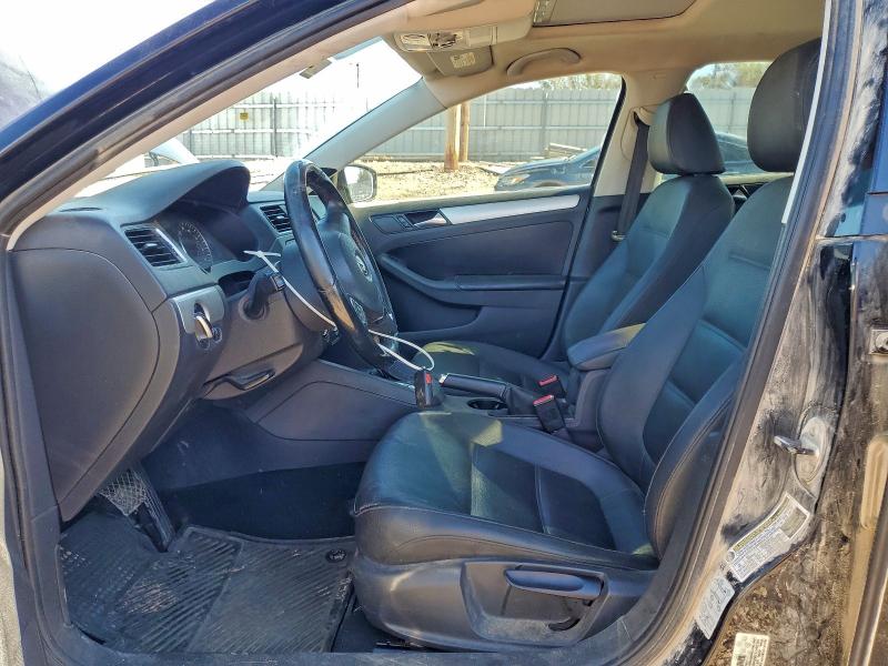 3VWLL7AJ3CM035781 - 2012 VOLKSWAGEN JETTA TDI Noir photo 7