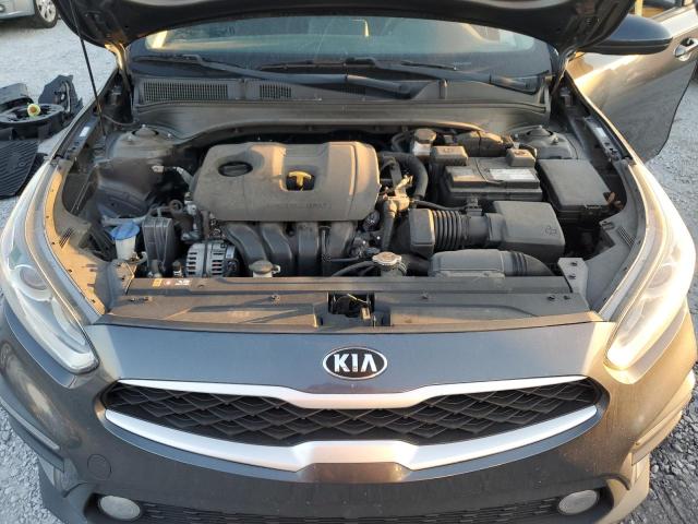 3KPF24AD4KE127485 - 2019 KIA FORTE FE ნაცრისფერი ფოტო 11