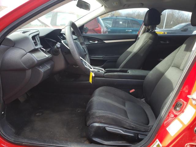 2HGFC1F30HH634829 - 2017 HONDA CIVIC EX RED photo 7