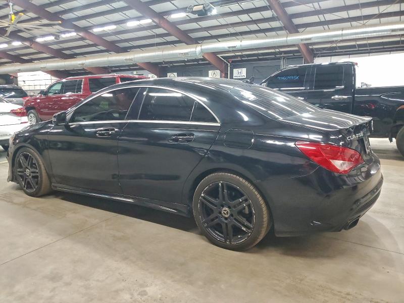 WDDSJ4GB1GN342936 - 2016 MERCEDES-BENZ CLA 250 4MATIC BLACK photo 2