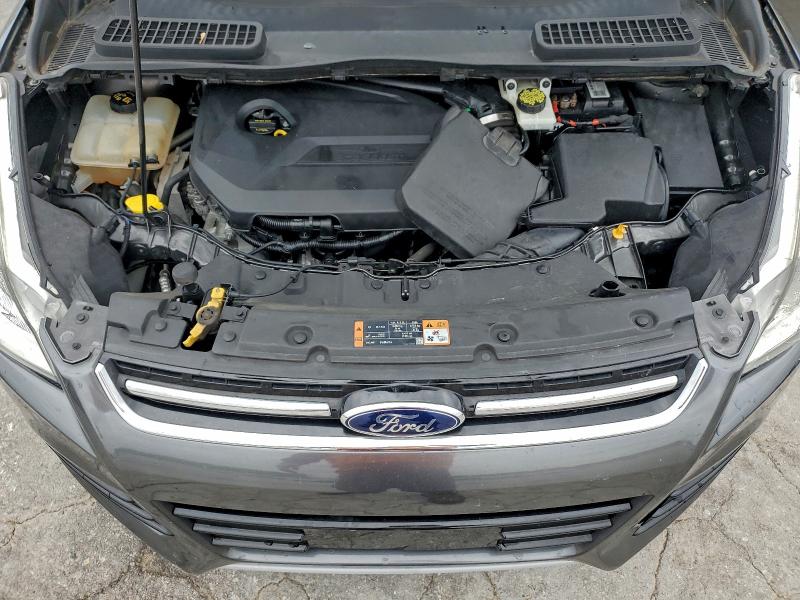 1FMCU9JX7FUA45905 - 2015 FORD ESCAPE TITANIUM ნაცრისფერი ფოტო 11