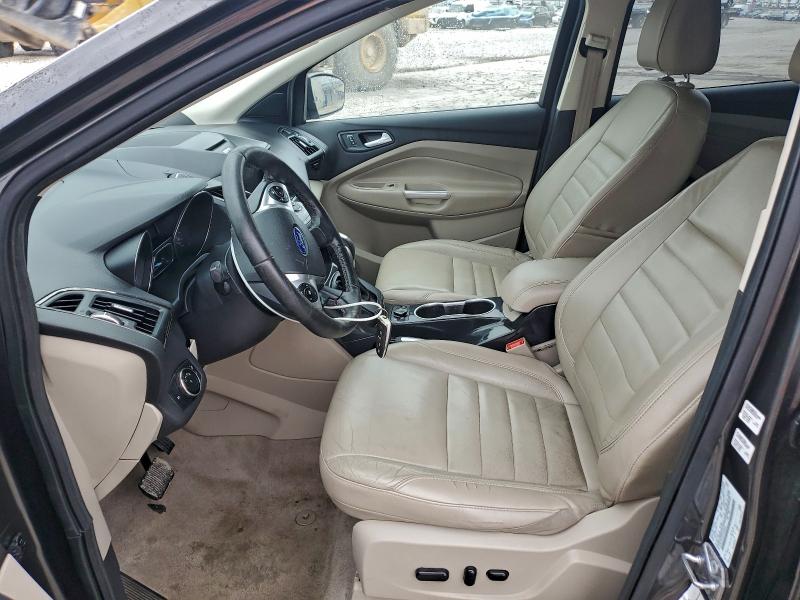 1FMCU9JX7FUA45905 - 2015 FORD ESCAPE TITANIUM ნაცრისფერი ფოტო 7