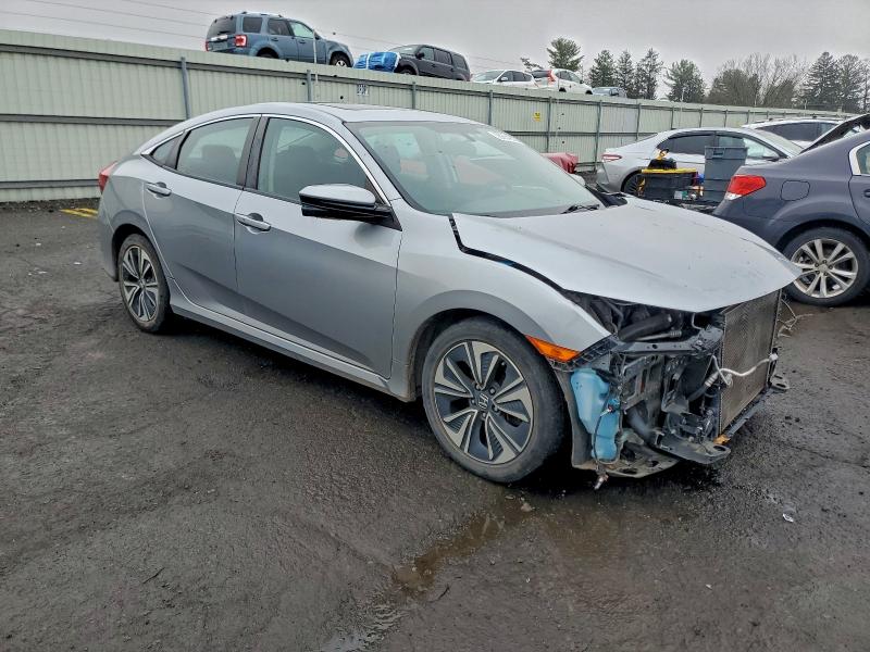 19XFC1F32GE041949 - 2016 HONDA CIVIC EX 银色 照片 4