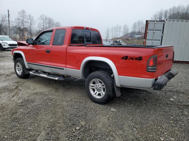 1D7HG42N63S329024 - 2003 DODGE DAKOTA SLT წითელი ფოტო 2