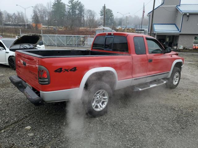 1D7HG42N63S329024 - 2003 DODGE DAKOTA SLT წითელი ფოტო 3